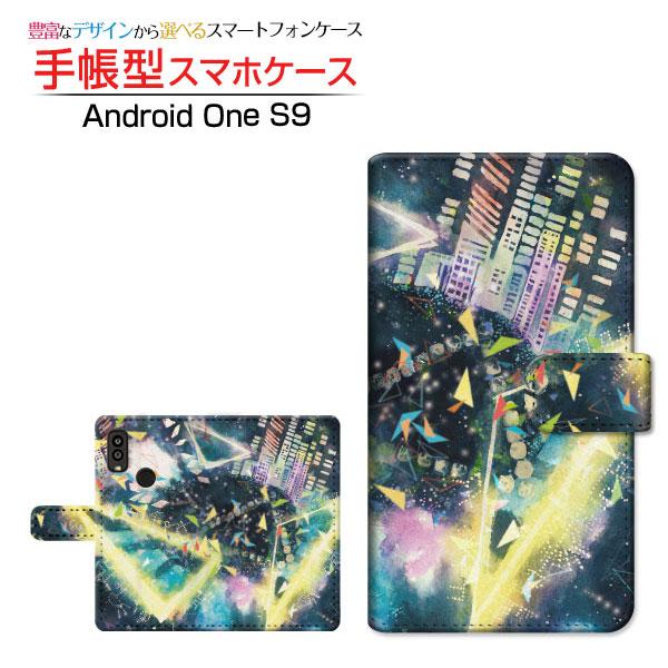 スマホケース Android One S9 アンドロイド ワン エスナイン 手帳型 ケース カメラ穴...