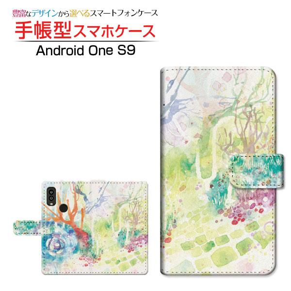 スマホケース Android One S9 アンドロイド ワン 手帳型 ケース カメラ穴対応 F:c...