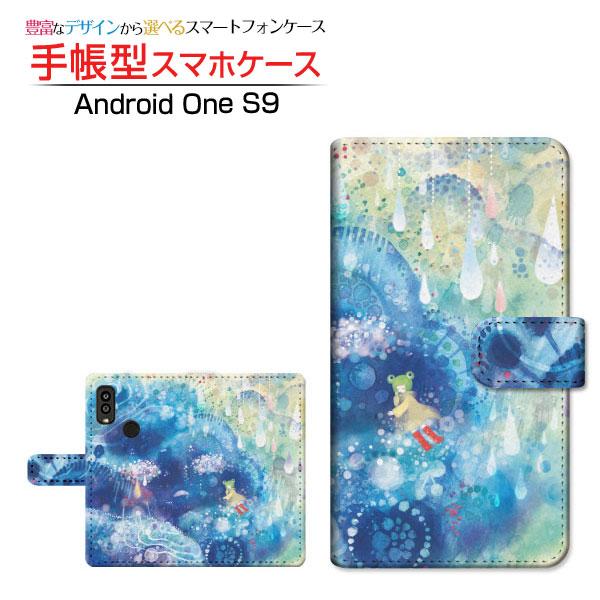 スマホケース Android One S9 アンドロイド ワン エスナイン 手帳型 ケース カメラ穴...
