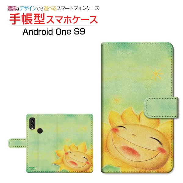 スマホケース Android One S9 アンドロイド ワン エスナイン 手帳型 ケース カメラ穴...