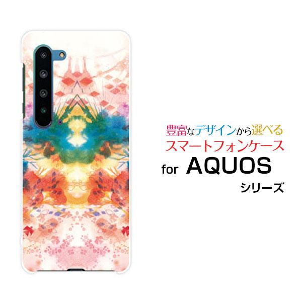 AQUOS R5G SH-51A SHG01 SoftBank ハードケース/TPUソフトケース 液...