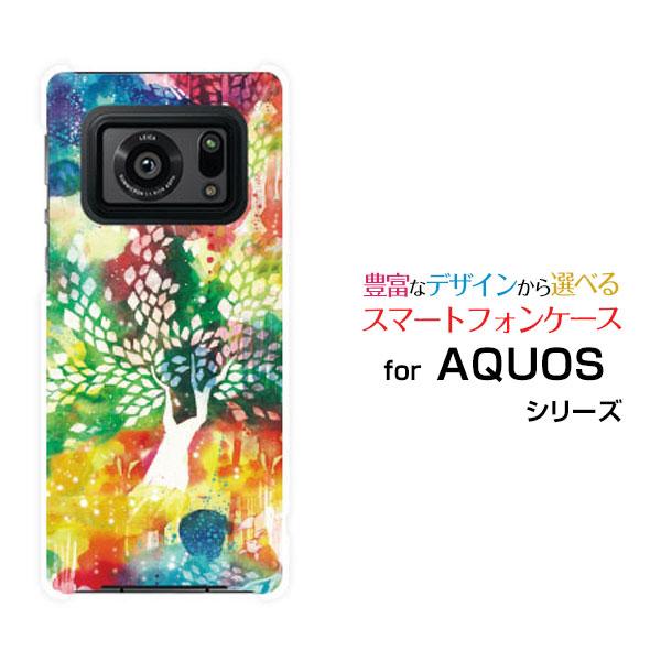 AQUOS R6 SH-51B アクオス アールシックス ハードケース/TPUソフトケース 液晶保護...