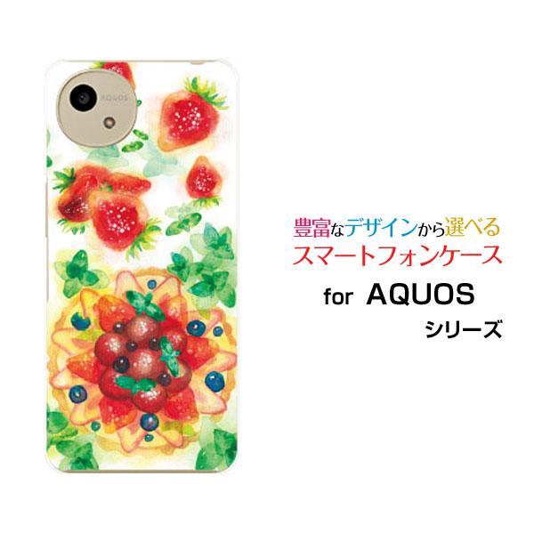 スマホケース AQUOS wish5 SH-52F ハードケース/TPUソフトケース Sweets ...
