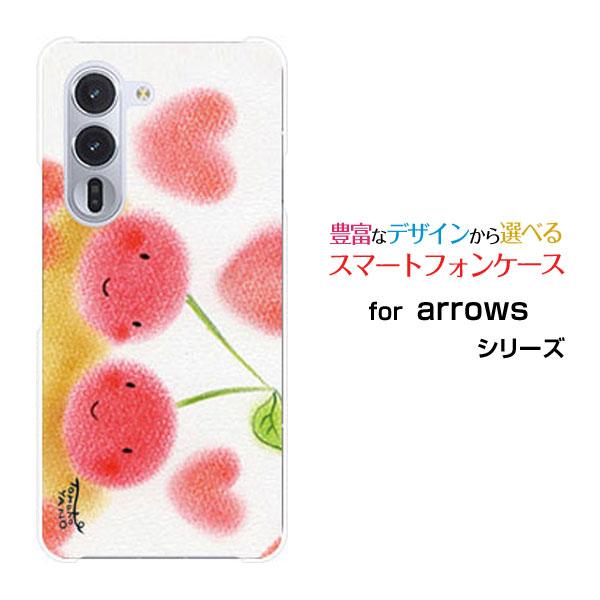 スマホケース arrows Alpha F-51F ハードケース/TPUソフトケース 仲良しさくらん...