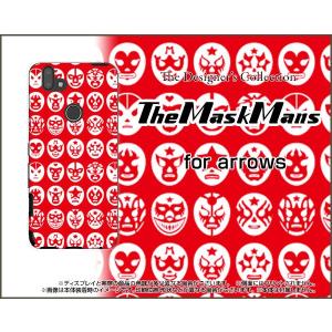 スマホケース arrows RX ハードケース/TPUソフトケース The Mask Mans（レッド） マスク 覆面 プロレス｜orisma