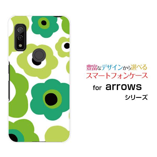 スマホケース arrows We F-51B FCG01 ハードケース/TPUソフトケース フラワー...