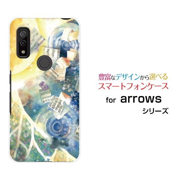スマホケース arrows We F-51B FCG01 アローズ ウィー ハードケース/TPUソフ...