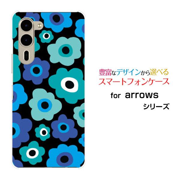 スマホケース arrows We2 Plus F-51E ハードケース/TPUソフトケース フラワー...
