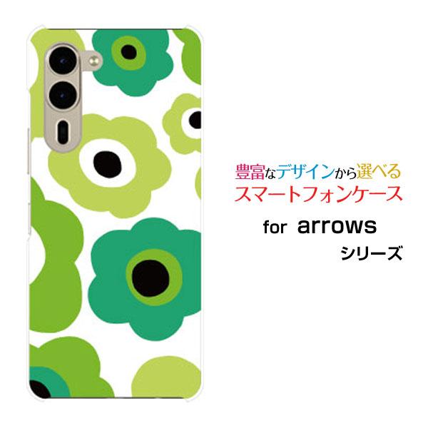 スマホケース arrows We2 Plus F-51E ハードケース/TPUソフトケース フラワー...