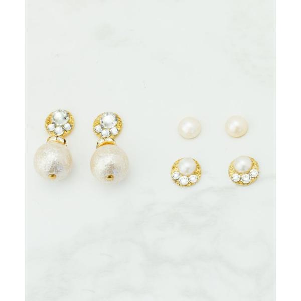 貼るだけピアスPiPPi(r) きらきらパールの大人フェミニンセット ピッピ 貼るピアス シール L...