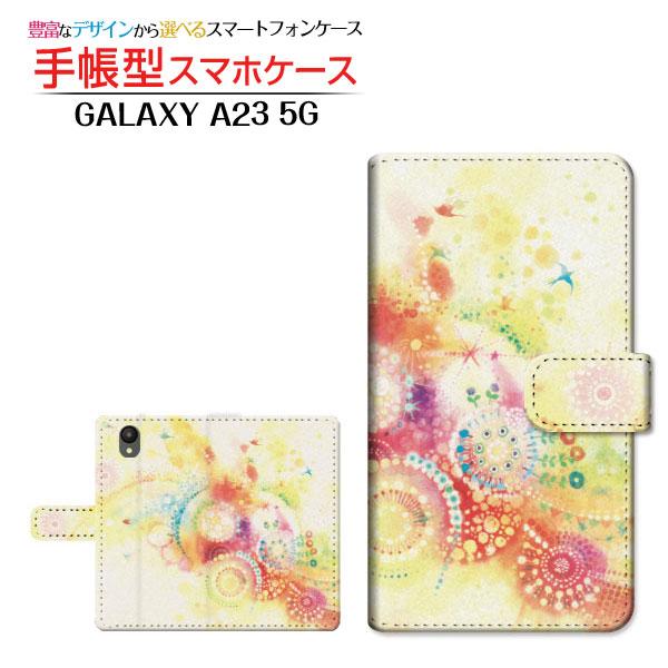 スマホケース GALAXY A23 5G ギャラクシー 手帳型 ケース カメラ穴対応 F:choca...