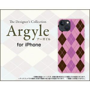 スマホケース iPhone 13 アイフォン サーティーン ハードケース/TPUソフトケース Argyle(アーガイル) type006 あーがいる 格子 菱形 チェック｜orisma