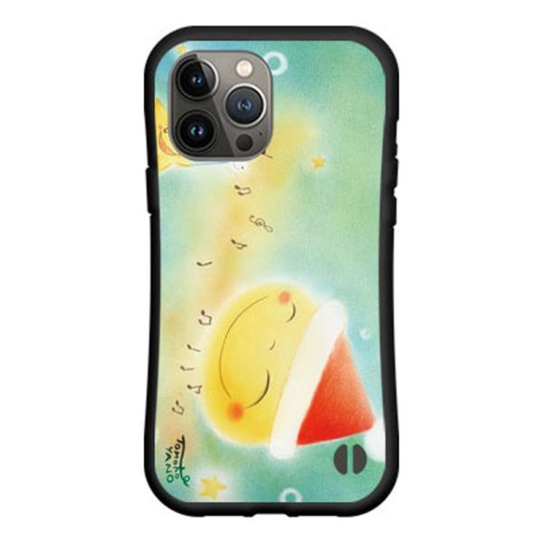 スマホケース iPhone 14 Pro アイフォン ハードケース/TPUソフトケース 月星サンタと...