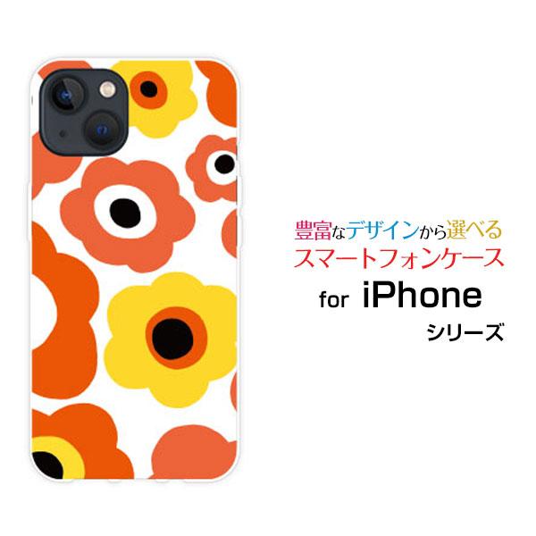 スマホケース iPhone 15 Plus アイフォン ハードケース/TPUソフトケース フラワーギ...