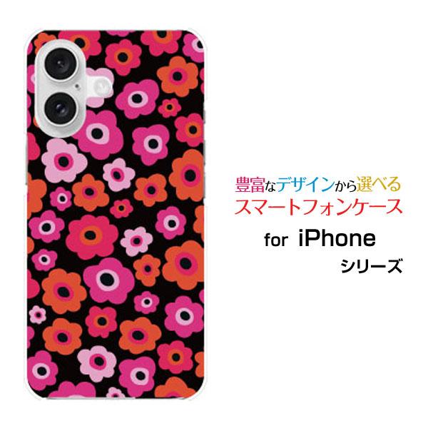 スマホケース iPhone 16 Plus ハードケース/TPUソフトケース フラワーギフト(ピンク...