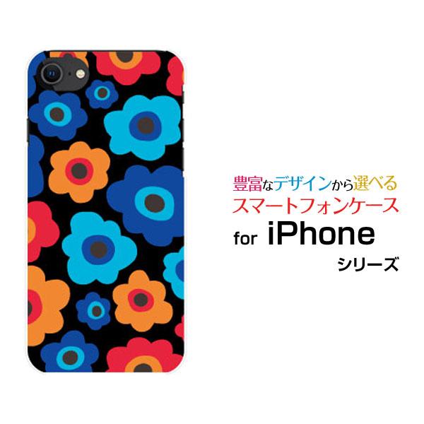 スマホケース iPhone SE（第3世代） アイフォン ハードケース/TPUソフトケース フラワー...