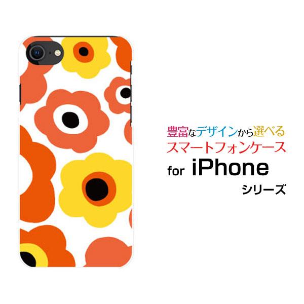 スマホケース iPhone SE（第3世代） アイフォン ハードケース/TPUソフトケース フラワー...