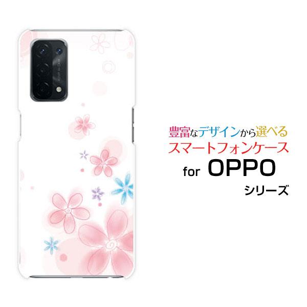 スマホケース OPPO A54 5G OPG02 ハードケース/TPUソフトケース Pastel F...