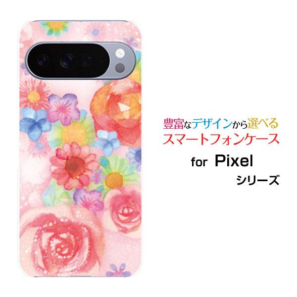 スマホケース Google Pixel 10 Pro ハードケース/TPUソフトケース Flower...