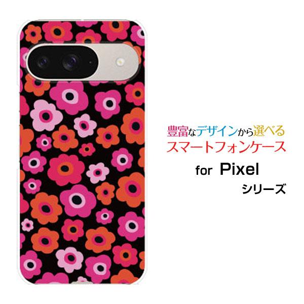 スマホケース Google Pixel 9 ハードケース/TPUソフトケース フラワーギフト(ピンク...