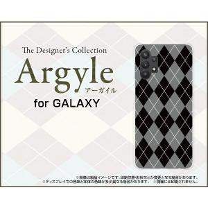 スマホケース GALAXY A32 5G ギャラクシー エーサーティーツー ハードケース/TPUソフトケース Argyle(アーガイル) type002 あーがいる 格子 菱形 チェック｜orisma