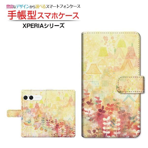 スマホケース XPERIA 10 VII クリアケース付 手帳型 ケース カメラ穴対応 F:choc...