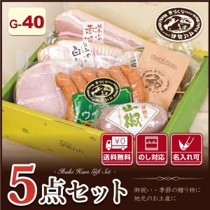 伊吹ハム5点セット G-40