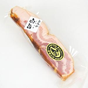 【山椒ソーセージ同梱可】伊吹ハム 白旨ベーコン 170g ブ...