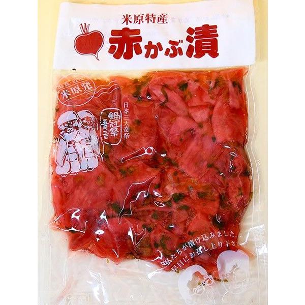 鍋冠乙女も食べている赤かぶ酢漬け