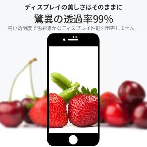 iPhone SE フィルム ガラスフィルム ...の詳細画像5