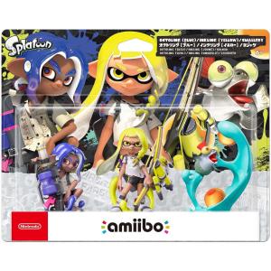 amiibo トリプルセット[インクリング【イエロー】/オクトリング【ブルー】/コジャケ](スプラトゥーンシリーズ)｜orleanssun