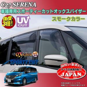 セレナ C27 2016(H28).8 - ドアバイザー 雨よけ 金具＆両面テープのW