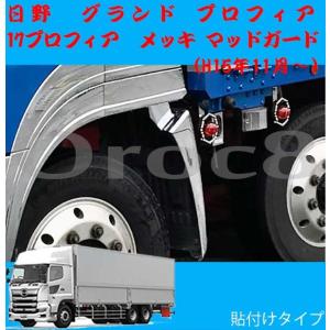 少し訳あり♪日野 レンジャープロ オーバーフェンダーパネル ウロコ柄