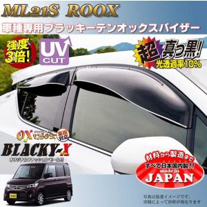 ルークス OX バイザー オックスバイザー ML21S日産スポーティーカット