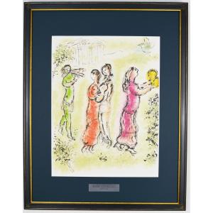 藤城清治 レフグラフ 「春のデュエット」 四季のメルヘン春