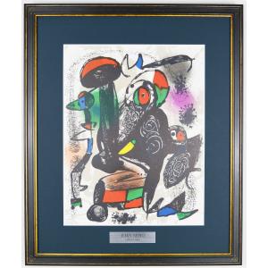 パブロ ピカソ 『 人間喜劇 より 裸のモデルと画家 』 版画 リトグラフ