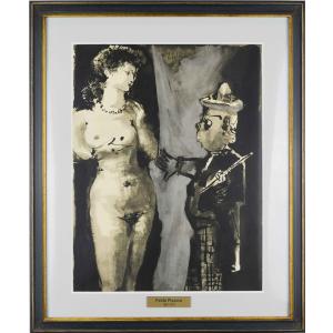 梅原龍三郎 『裸婦』 (23/175) リトグラフ 版画 美人画 日本人作家