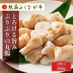 国産 交雑種 F1 絶品ふくなが牛 とろける旨み ぷりぷりの丸腸 300g トロホルモン マルチョウ もつ 小腸 真空パック 通販 お取り寄せ 爆買