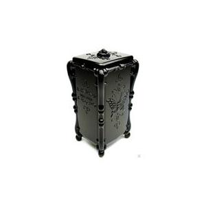 ロココ調　コットンケース　ブラック