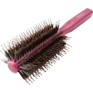 【日本製 ギフト】ベス ラディアナ ボリュームアップ ハーフロールブラシ くし 櫛 クシ 髪 頭皮 ...