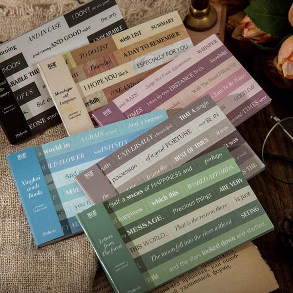 英語 シールブック 320〜360ピース 20枚シールシート 英字シール 英語シール マステシール ...