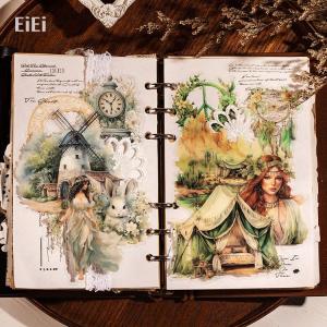 ジャーナリングノート（スクラップブック 寄せ書き帳 コラージュ用