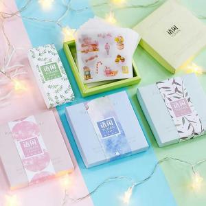 即日出荷/海外マスキングテープ 1枚ずつ剥がせる 透ける 書ける ◇全10