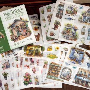 型抜き シールブック 大容量 柄違い50頁/冊...の詳細画像2