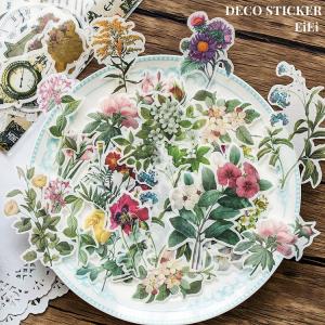 マステシール 60枚 大容量 大きめ レトロ コラージュ