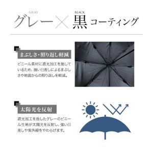 即納 75cmジャンプ式 日傘にもなるビニール...の詳細画像5
