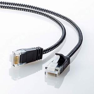 サンワサプライ CAT6A細径メッシュLANケーブル (2m)