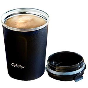 アイリスオーヤマ タンブラー 水筒 0.35L ふた付き カフェ風飲み口 保温 保冷 カフェデイズ CD-TLT350 ブラック 父の日 ギフト