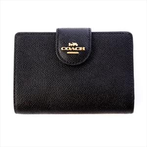 コーチアウトレット　COACH OUTLET　6390 IMBLK　二つ折り財布 比較対照価格38,600 円｜oroshiya