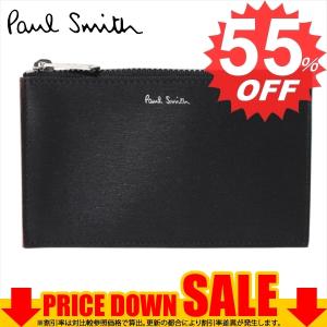 ポールスミス カードケース PAUL SMITH  M1A 6136 GSTRGS 79-BLACK       比較対照価格50,110 円｜oroshiya